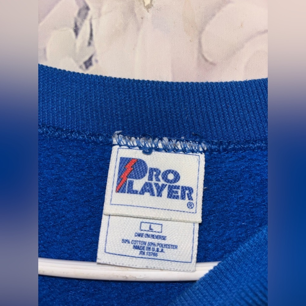 Vintage NFL Indianapolis Colts Pullover Sweatshirt Mens Large Made in USA​ - Picture 4 of 6
